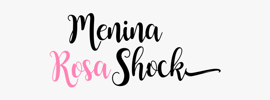 Menina Rosa Shock - Calligraphy, HD Png Download, Free Download