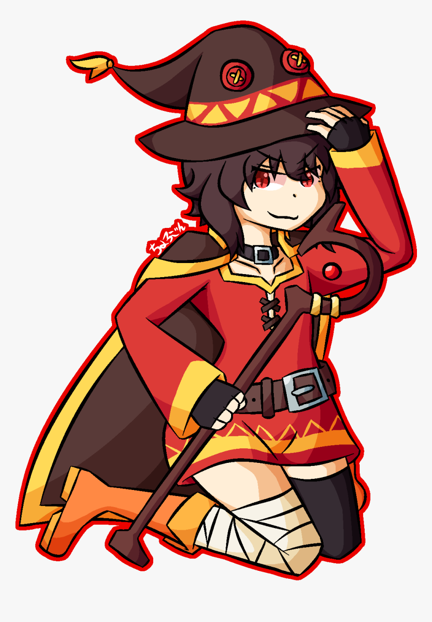 Megumin - Cartoon, HD Png Download, Free Download