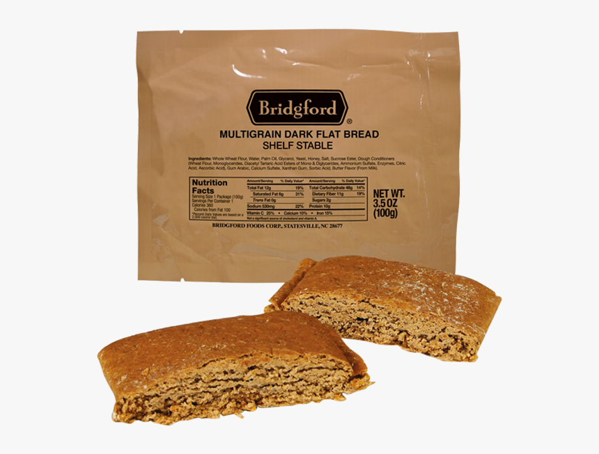 Multigrain Dark Flat Bread - Bridgford Foods Corporation, HD Png Download, Free Download