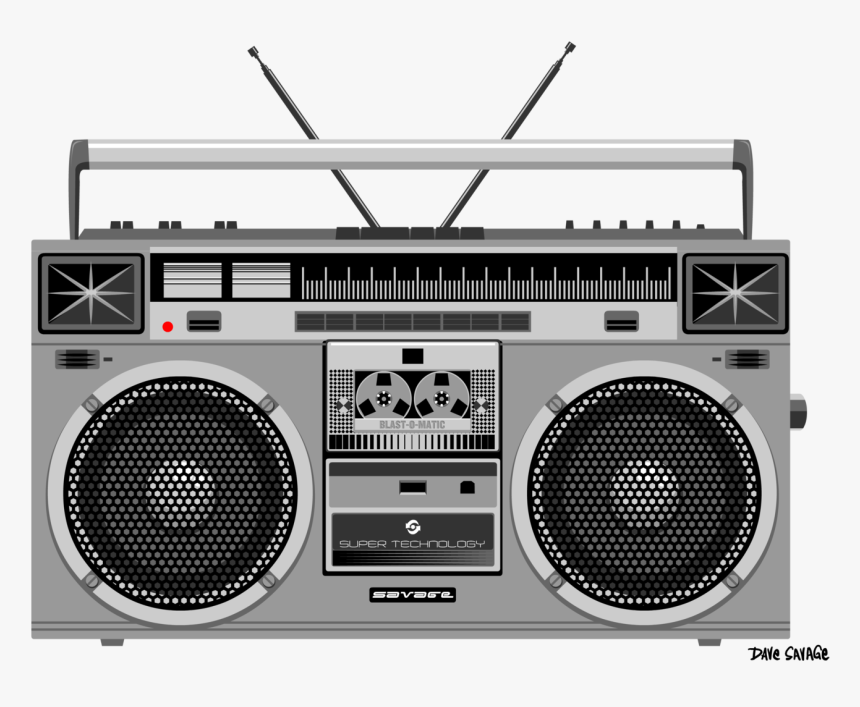 Boombox Vector, HD Png Download, Free Download