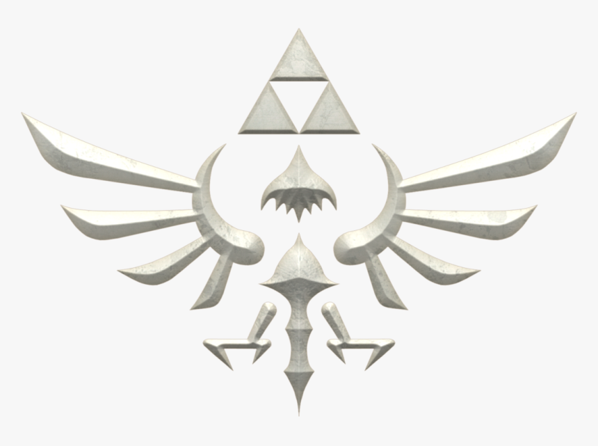 Hylian Crest Png - Skyward Sword Hylian Crest, Transparent Png, Free Download