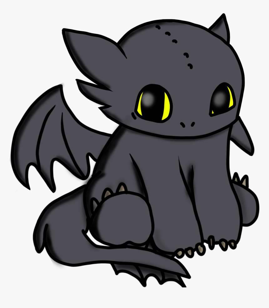 Toothless - Cartoon, HD Png Download, Free Download