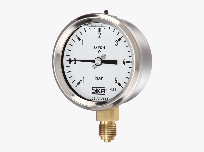 Bourdon Tube Pressure Gauge, HD Png Download, Free Download