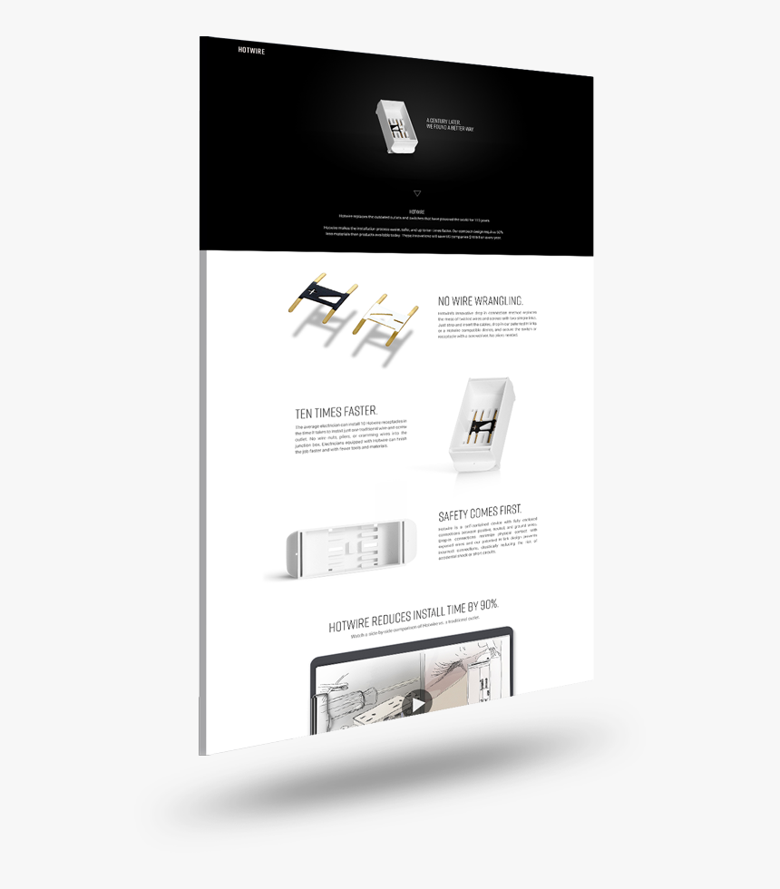 {h1}hotwire{/h1} {div}hotwire Is A Revolutionary Product - Brochure, HD Png Download, Free Download