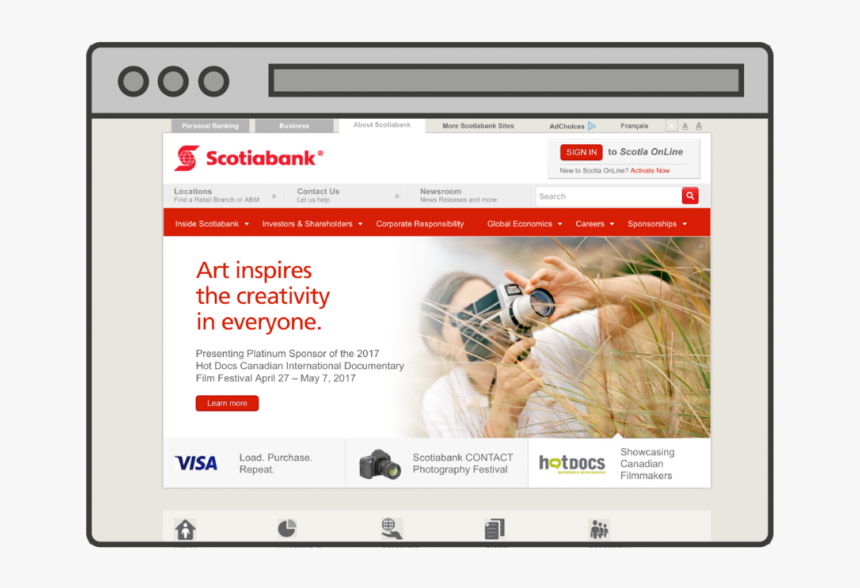 Scotiabank Website, HD Png Download, Free Download