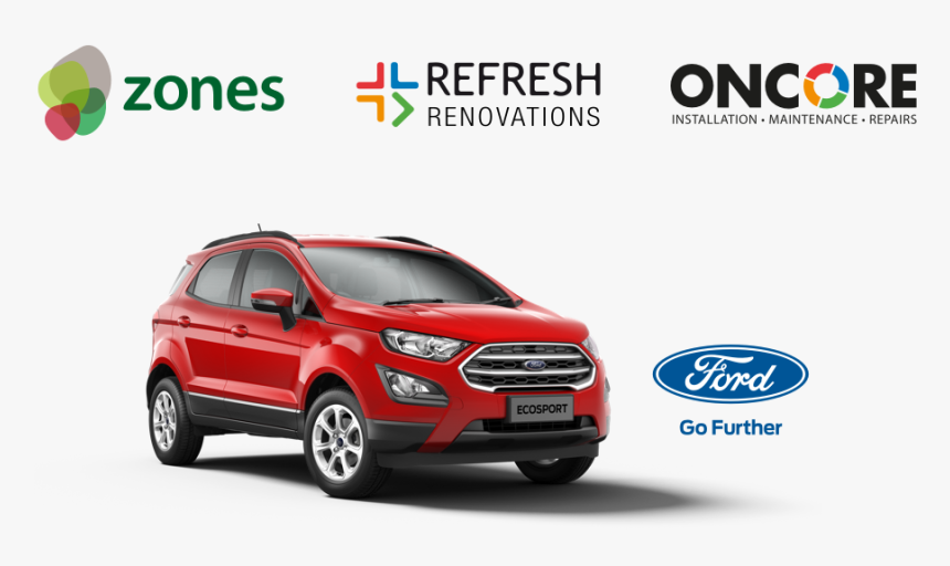 Ford Ecosport 2020 Red Colour, HD Png Download, Free Download