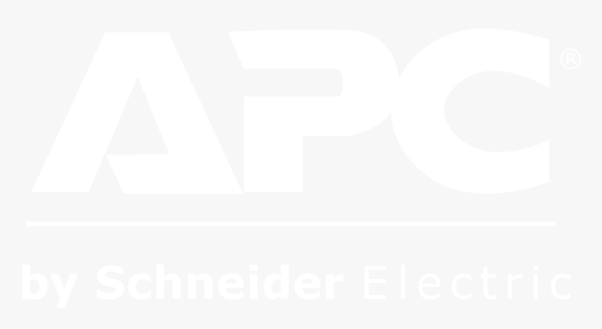 Apc By Schneider White Logo, HD Png Download, Free Download