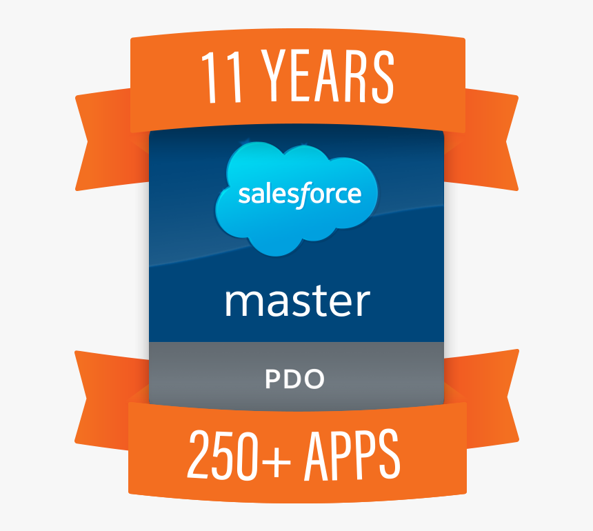 Salesforce Master Pdo Badge 250 - Salesforce.com, HD Png Download, Free Download