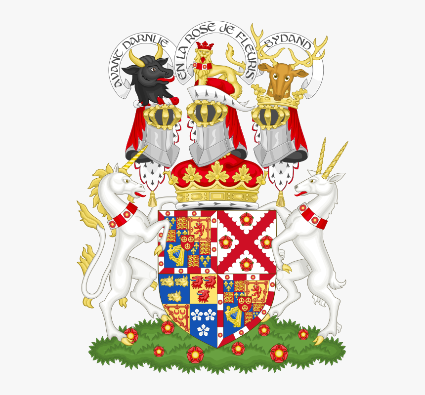 Coat Of Arms Of The Duke Of Richmond, Lennox And Gordon - Charles Iii, Prince Of Monaco, HD Png Download, Free Download