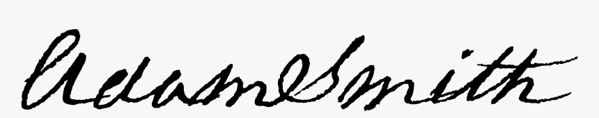 Adam Smith Signature, HD Png Download, Free Download