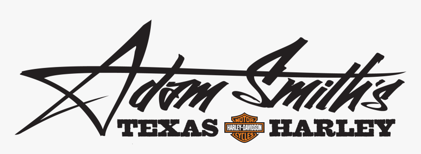 Adam Smith Texas Harley Black Logo 281 - Harley Davidson, HD Png Download, Free Download