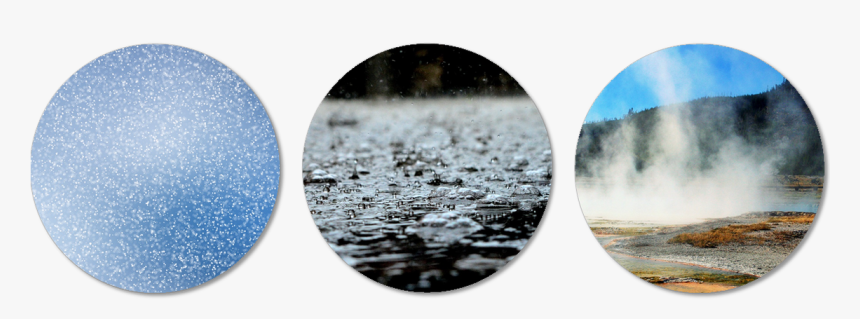 Solid Liquid Gas Water Png - Solid Liquid And Gas Png, Transparent Png, Free Download