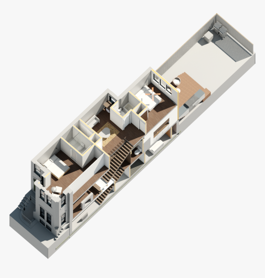 Dog Leg House Layout, HD Png Download, Free Download