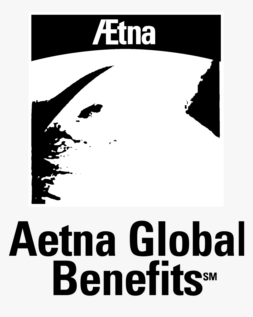 Aetna Global Benefits Logo Black And White - Metrohealth, HD Png Download, Free Download