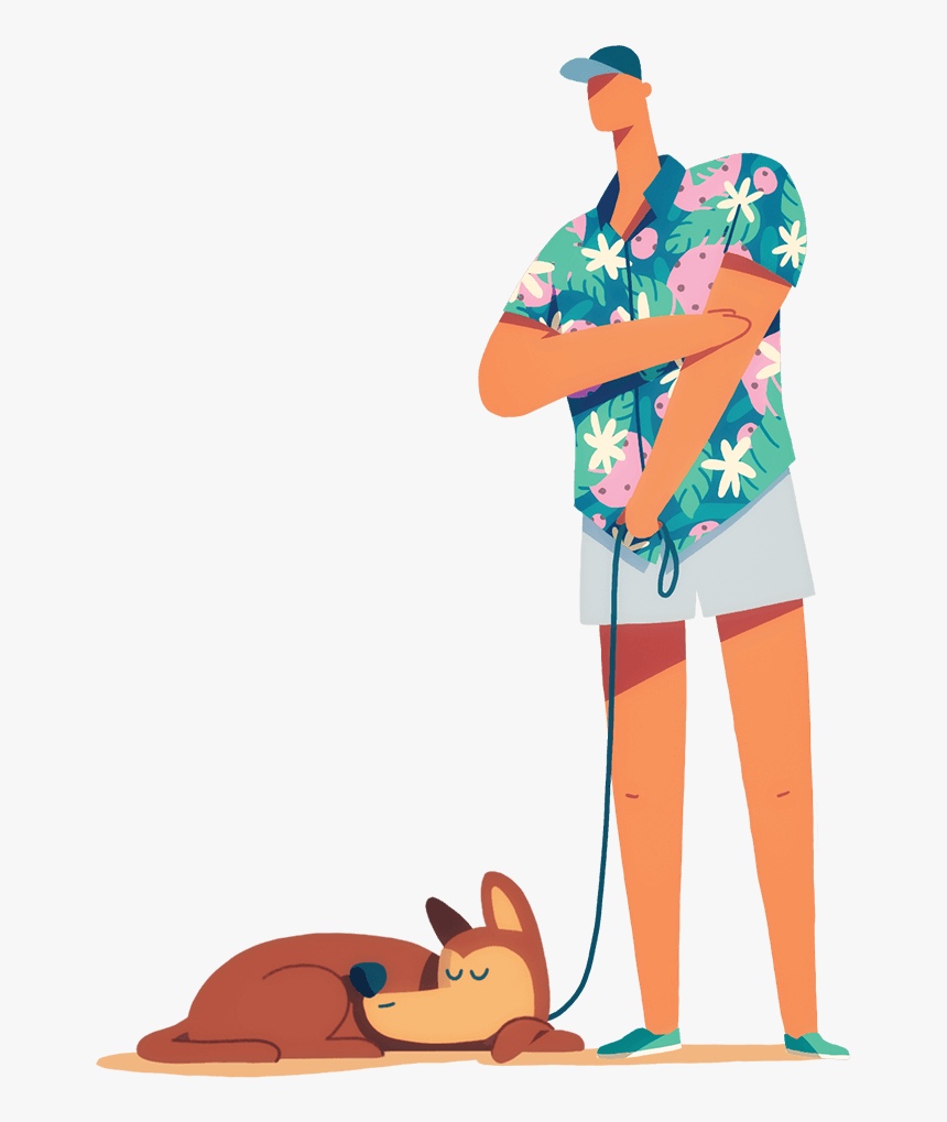 Year Of The Dog Walker - Illustration, HD Png Download, Free Download
