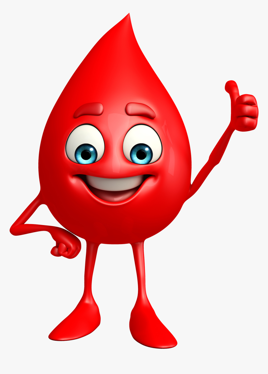 Need Help With Leukemia Treatment Funding - Cartoon Blood Drop Png, Transparent Png, Free Download