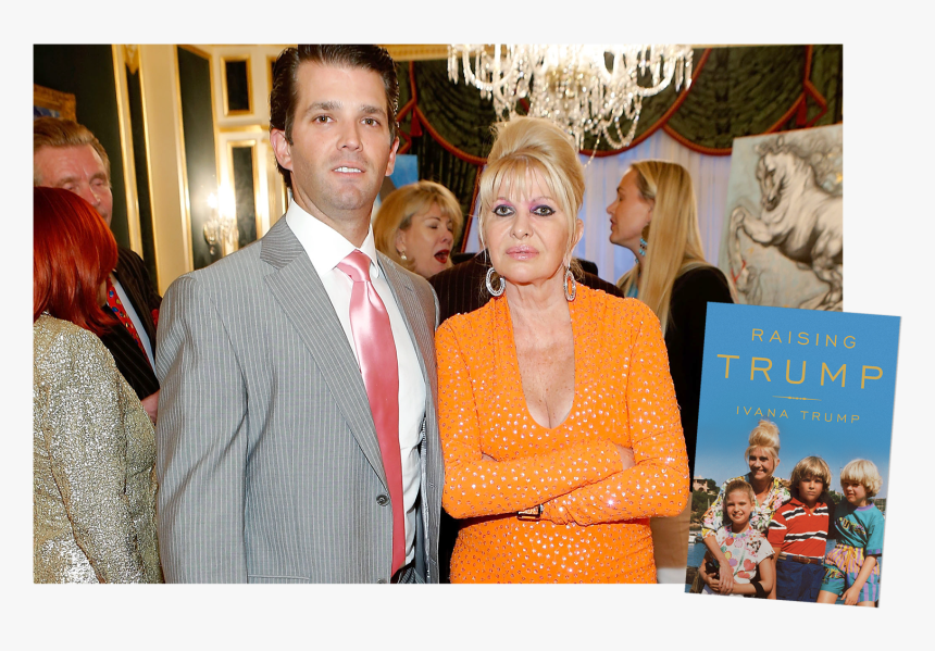 This Image May Contain Donald Trump Jr - Donald Trump Jr Ivana Trump, HD Png Download, Free Download