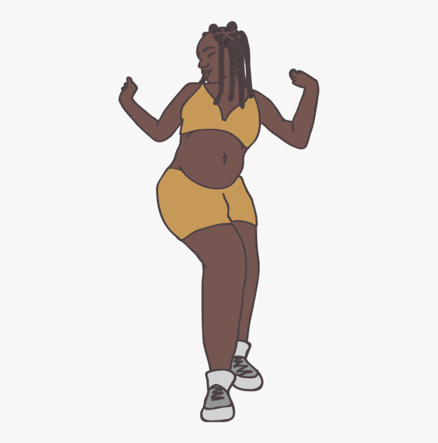 6 Dancing Pregnant People-01 - Illustration, HD Png Download, Free Download