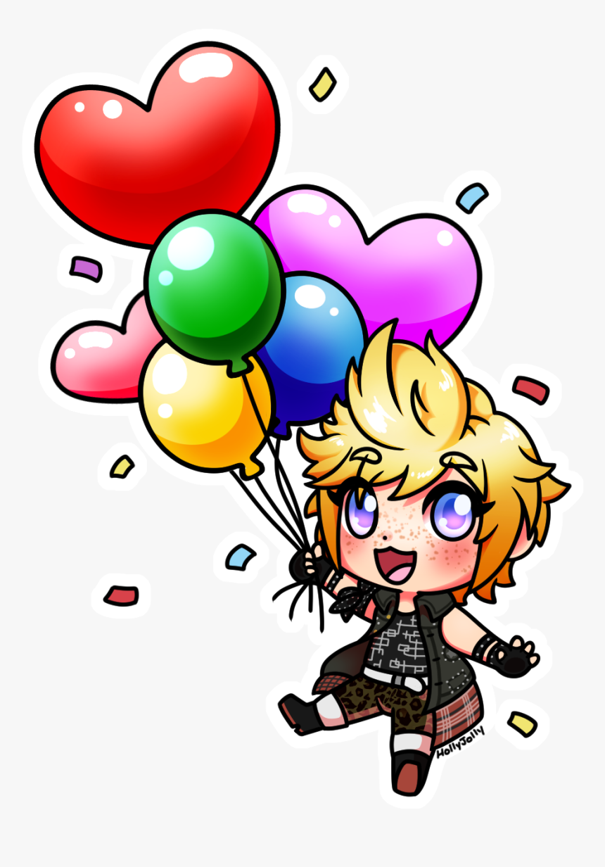 Birthday Prompto - Cartoon, HD Png Download, Free Download