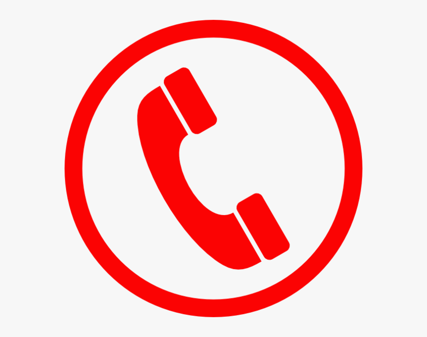 Red Phone Icon Png, Transparent Png, Free Download