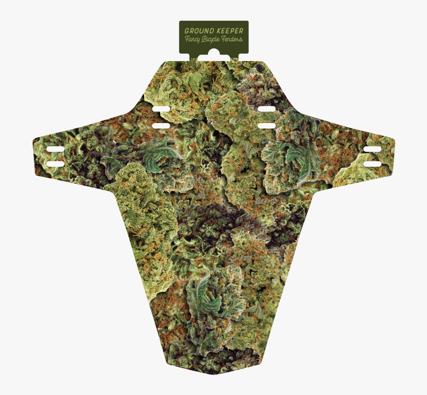 Weed Nug Mountain Bike Fender - Military Uniform, HD Png Download, Free Download