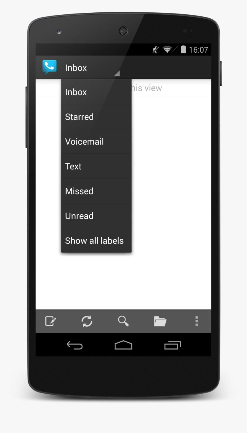 Google Voice - Smartphone, HD Png Download, Free Download