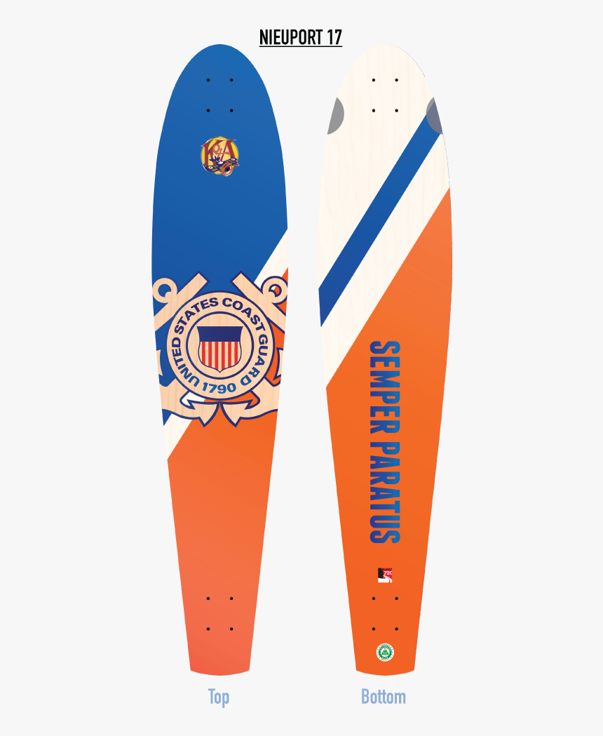 Coast Guard Longboard, HD Png Download, Free Download