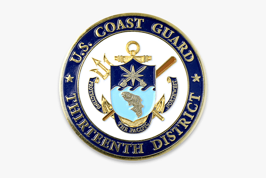 Coast Guard Challenge Coin - Coast Guard Pacific Area, HD Png Download, Free Download