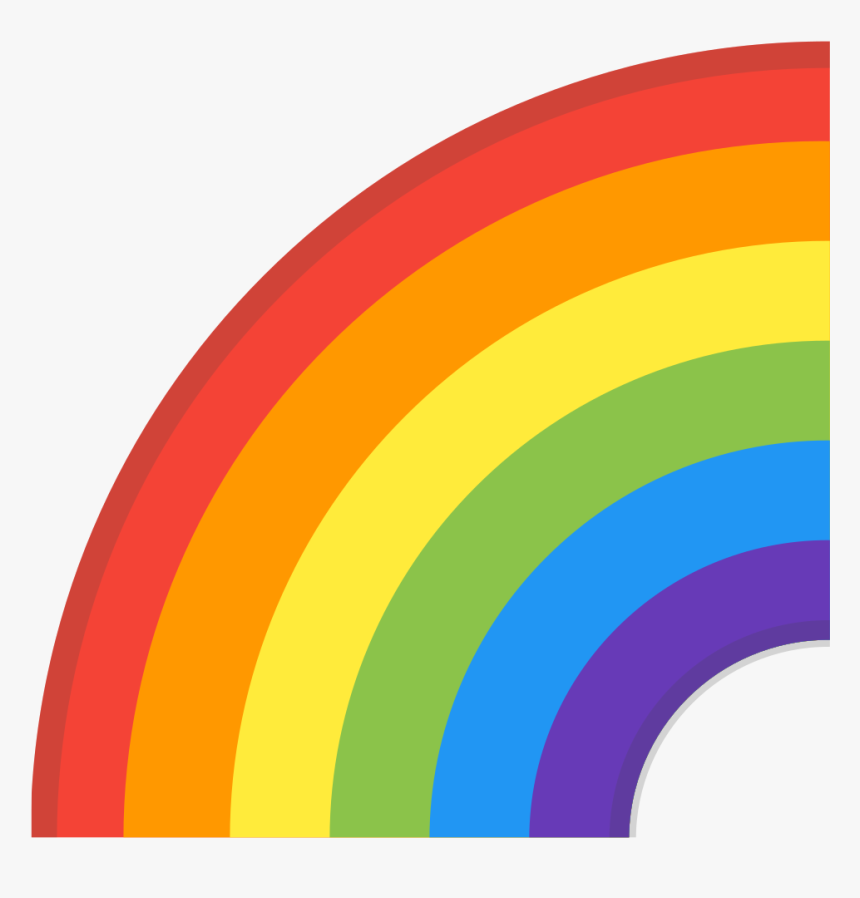 Rainbow Icon - Transparent Background Rainbow Emoji, HD Png Download, Free Download