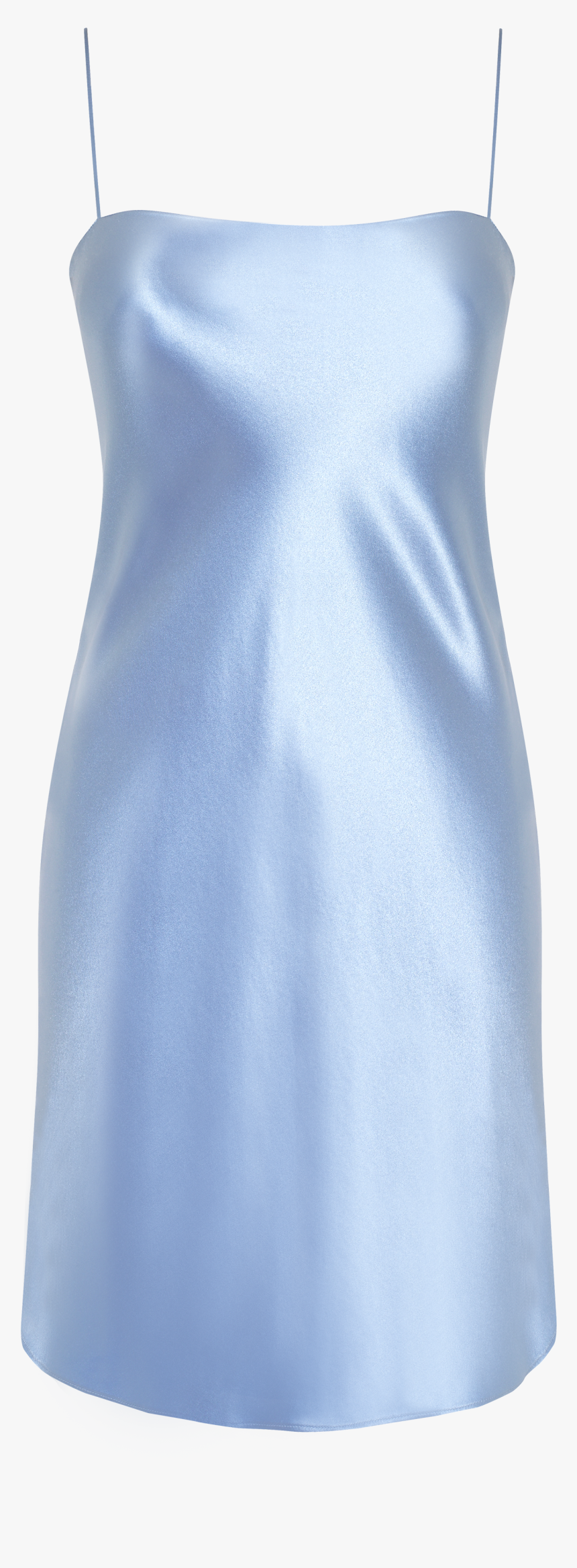 The Rachel - Mini Blue Slip Dress, HD Png Download, Free Download