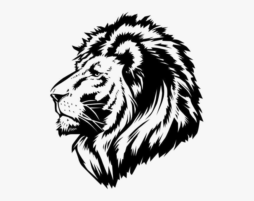 Lion Head Line Art, HD Png Download, Free Download