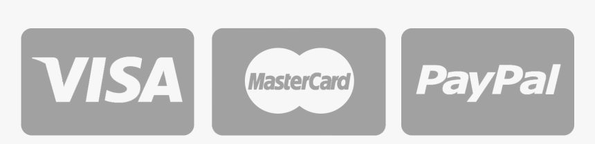 Paypal - Visa Mastercard Paypal Logo Png, Transparent Png, Free Download