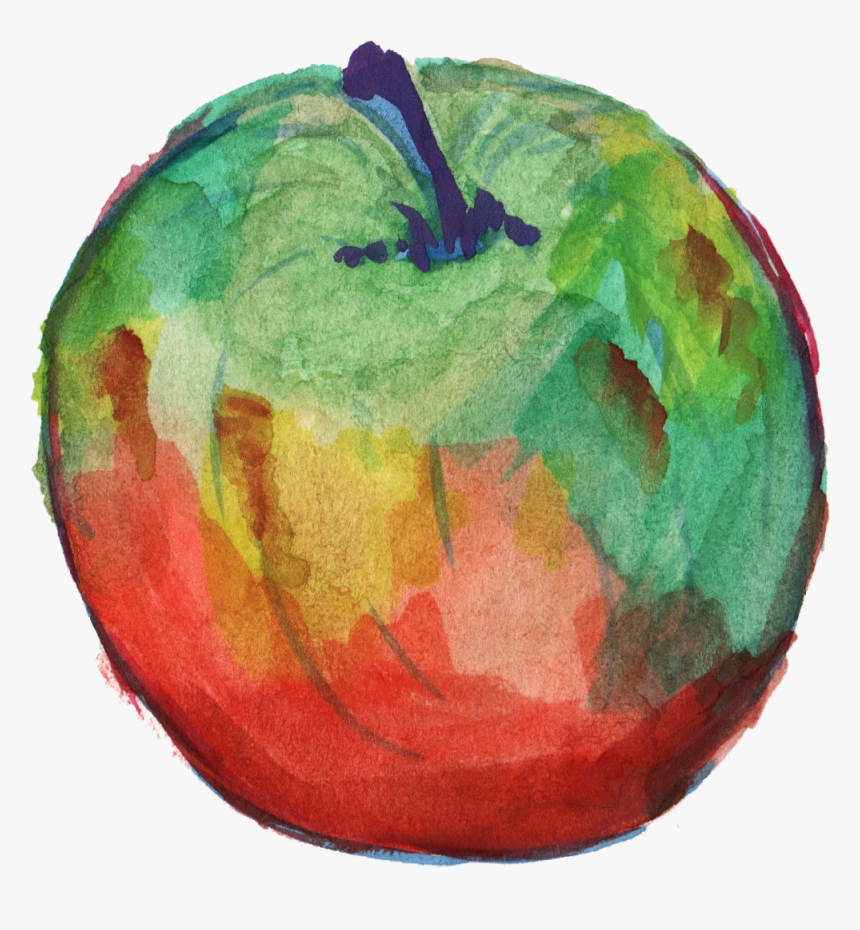 Fruit Watercolor Painting Transparent, HD Png Download, Free Download