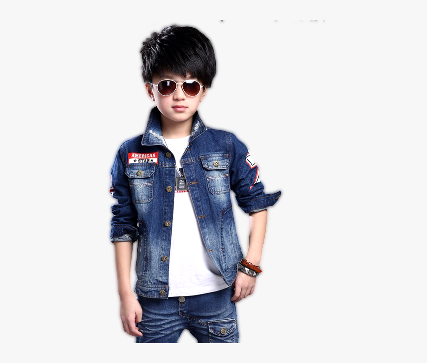 Boy Kids In Jeans Png - Boy Kids Png, Transparent Png, Free Download