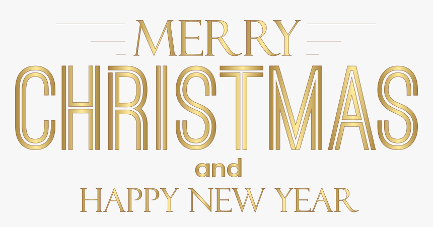 Merry Christmas And Happy New Year Transparent, HD Png Download, Free Download