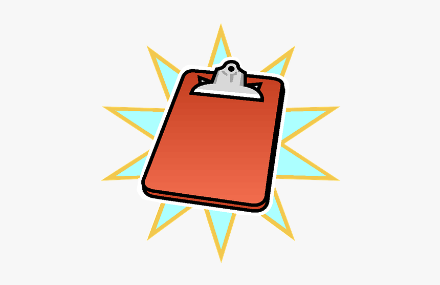 Clipboard, Writing Board, Important, Notice, Board - Cartoon Clip Board Clip Art, HD Png Download, Free Download