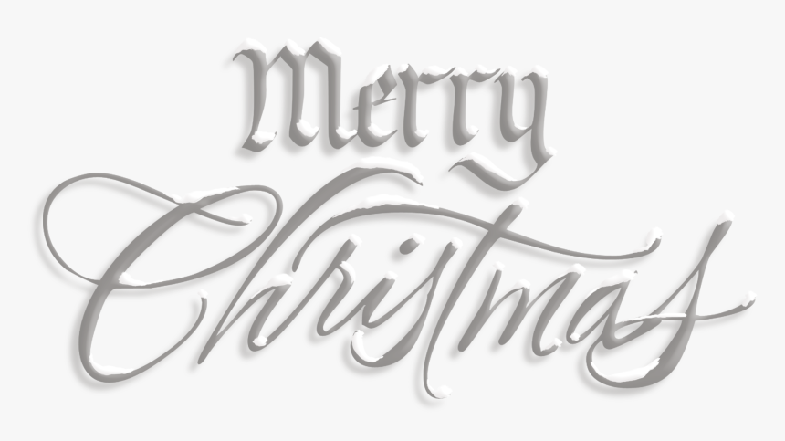 Download Merry Christmas Text Png Hd - Merry Christmas Words Transparent Background, Png Download, Free Download