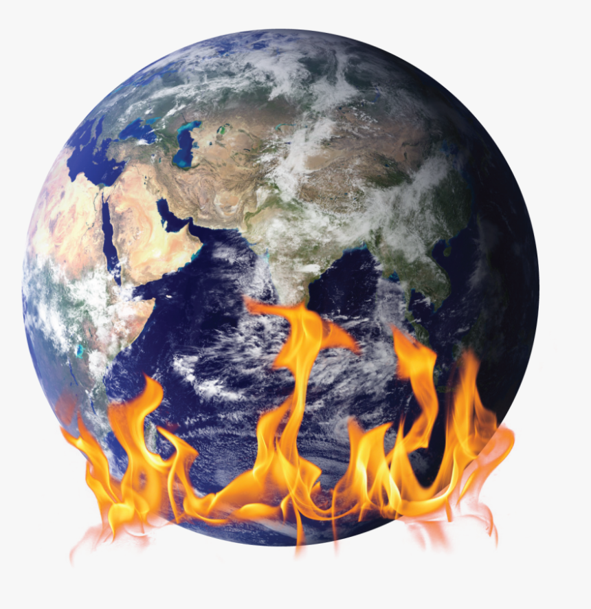 Transparent Earth On Fire Png - Earth With No Background, Png Download, Free Download