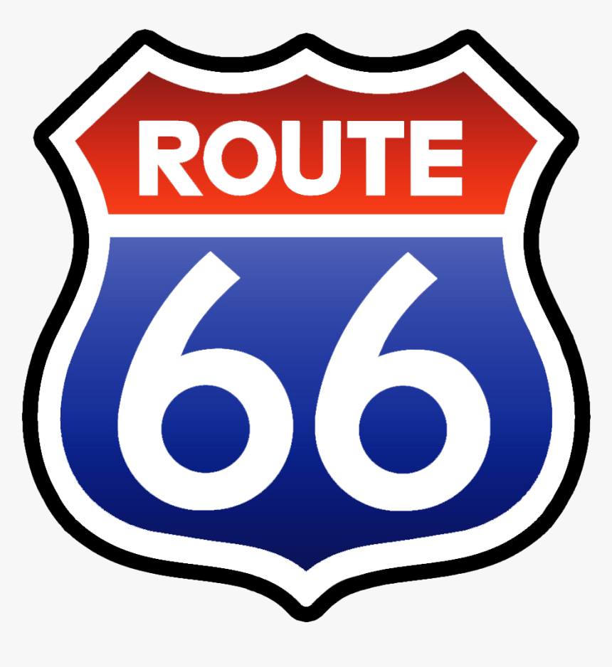 Best Route 66 Car Related Attractions - Route 66 Cartoon Sign, HD Png Download, Free Download