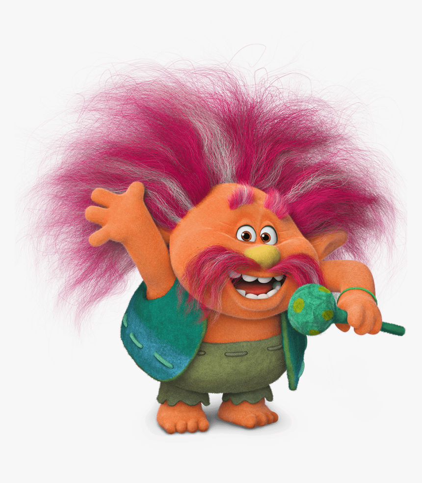 Troll King Peppy - Trolls Characters, HD Png Download, Free Download