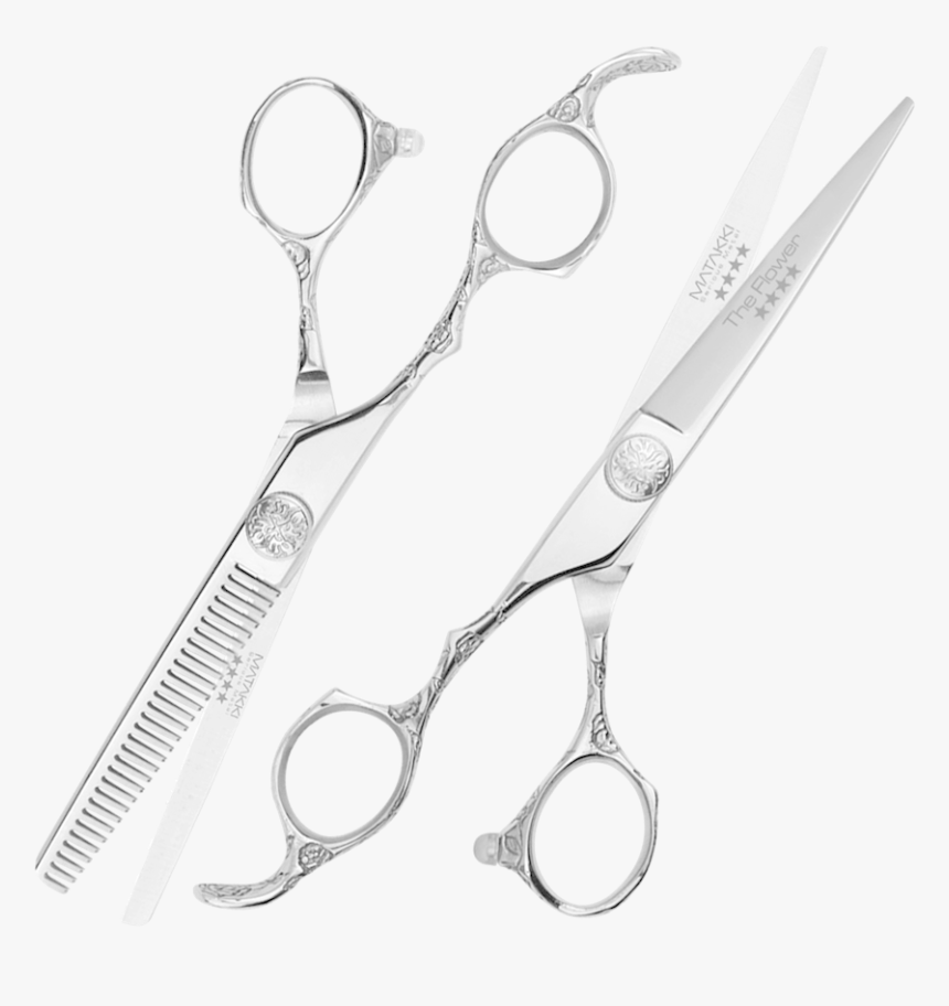 Picture Of The Flower Lefty Scissor Set - Scissors, HD Png Download, Free Download