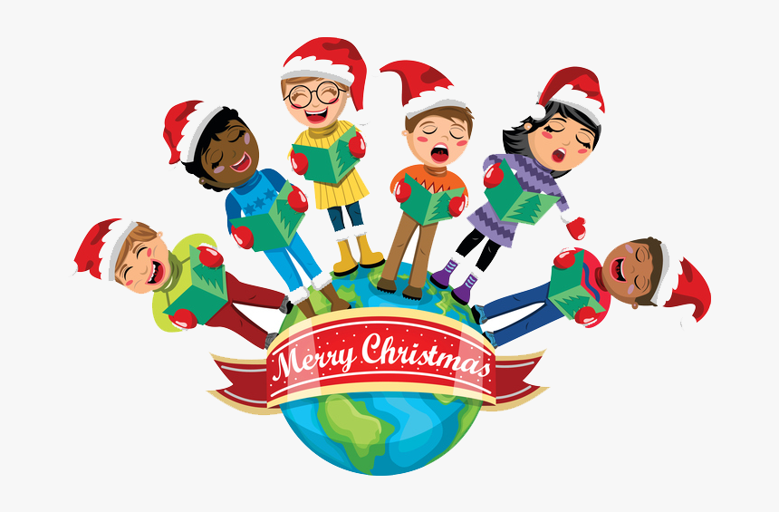 Kids Xmas - Children On Christmas, HD Png Download, Free Download