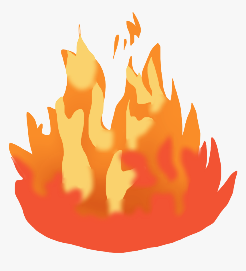 Fire Clipart Border - Animated Fire Gif Png, Transparent Png, Free Download
