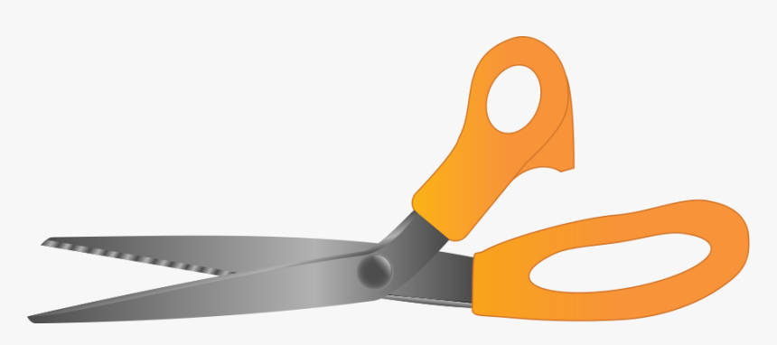 Orange Scissors Svg Clip Arts - Scissors Clip Art, HD Png Download, Free Download