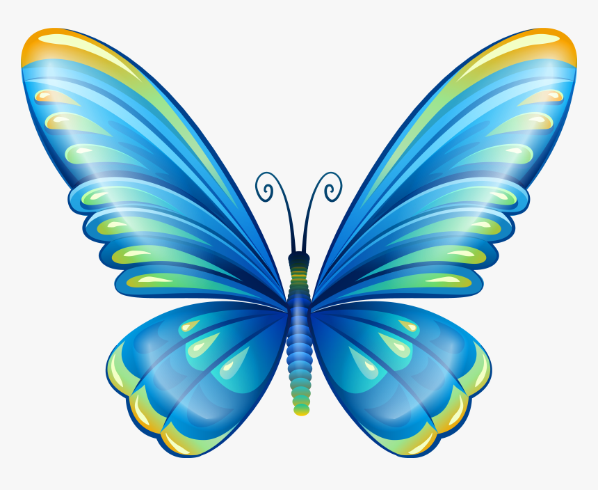 Transparent Background Butterfly Clipart, HD Png Download, Free Download