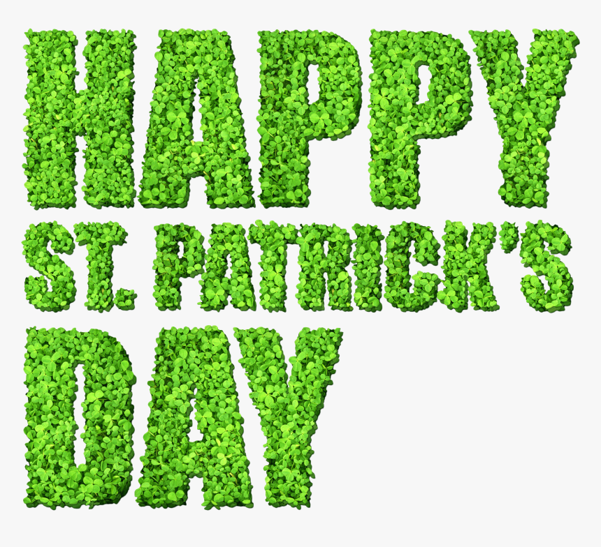 Happy St Patrick"s Day Grass Sign - Happy Saint Patrick's Day Transparent, HD Png Download, Free Download