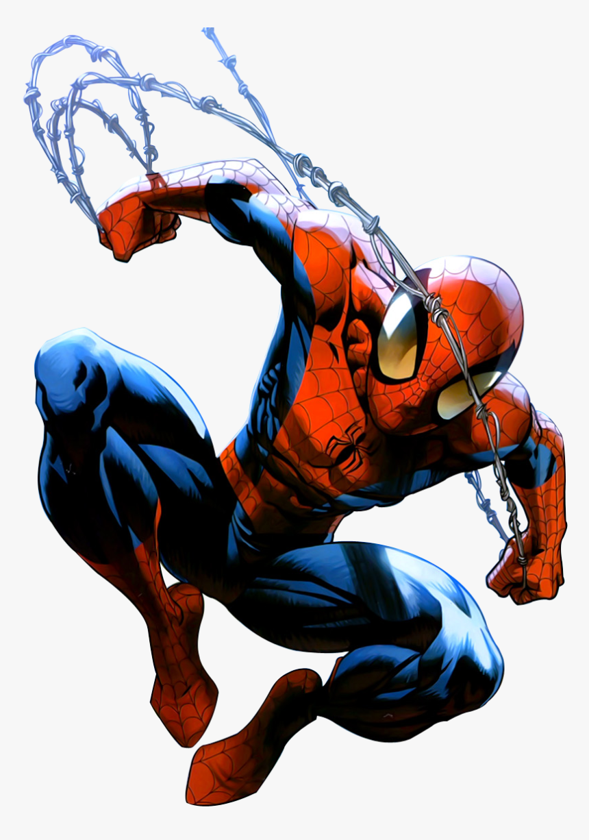 Ultimate Spiderman Png File - Spider Man Comic Book Art, Transparent Png, Free Download