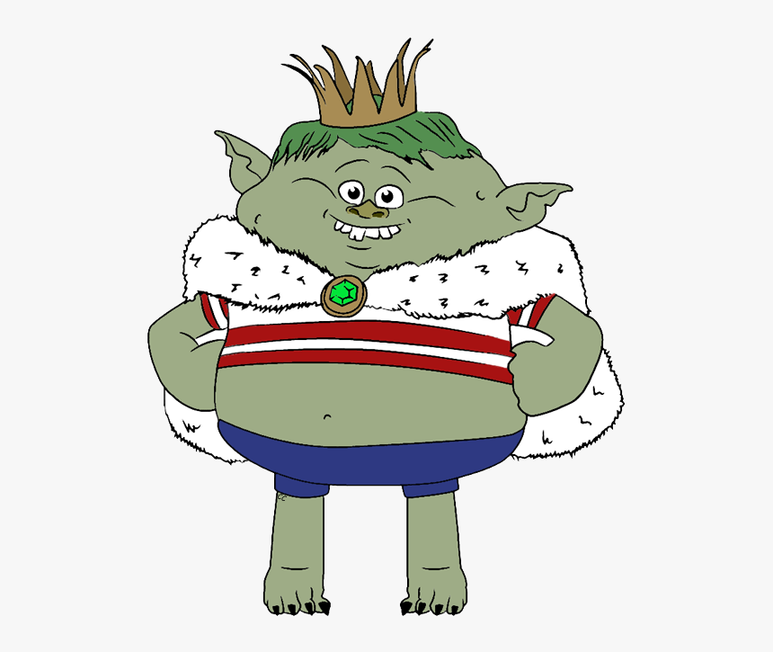 Trolls Movie Clip Art Cartoon Clip Art - Troll Movie Drawing Prince Gristle, HD Png Download, Free Download