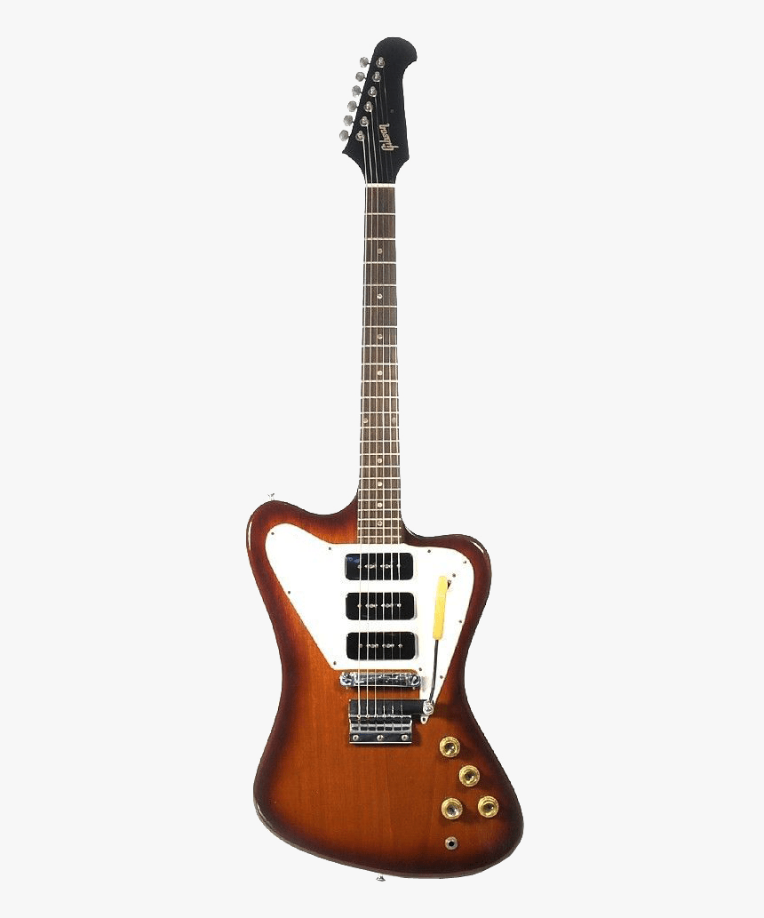 Gibson Firebird Guitar Transparent Png Image - Gibson Thunderbird 6 String, Png Download, Free Download