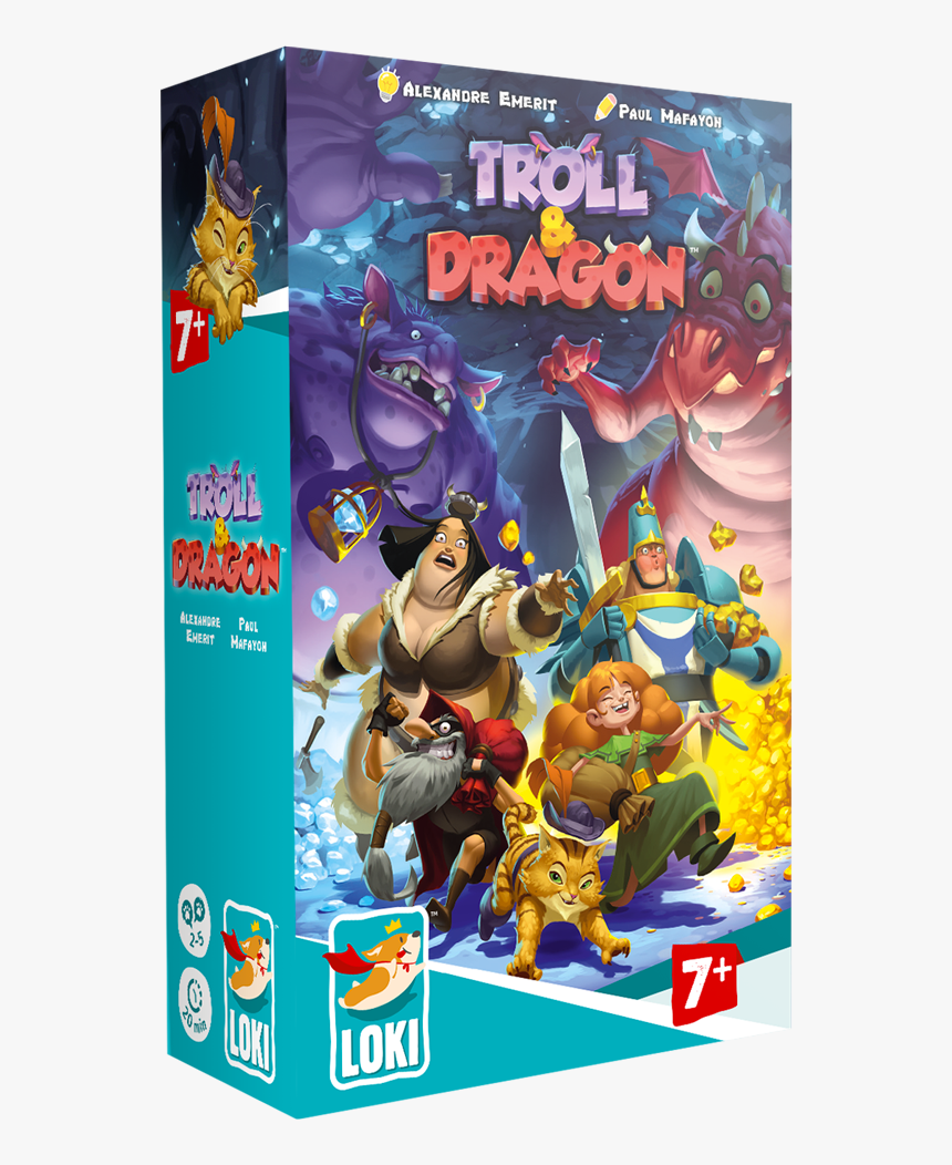 Troll And Dragon Spiel, HD Png Download, Free Download